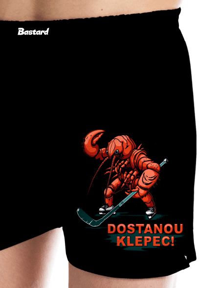 Dostanou klepec pánské trenky Black