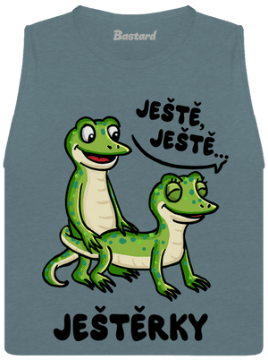 Ještě, ještě dámské tílko volné Heather Deep Teal