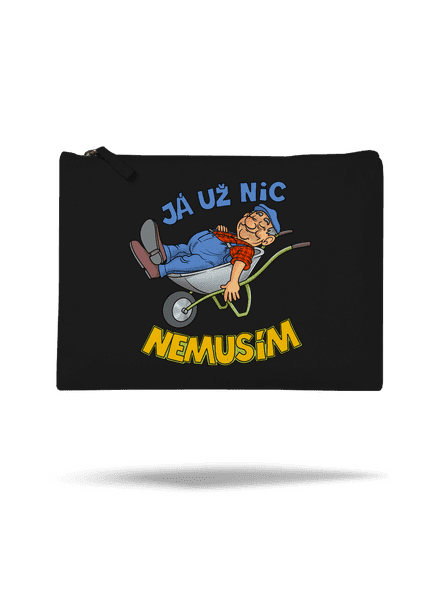 Nemusím taštička Black