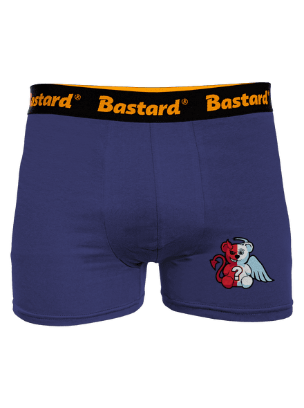 Anděl vs. ďábel boxerky Blue Navy