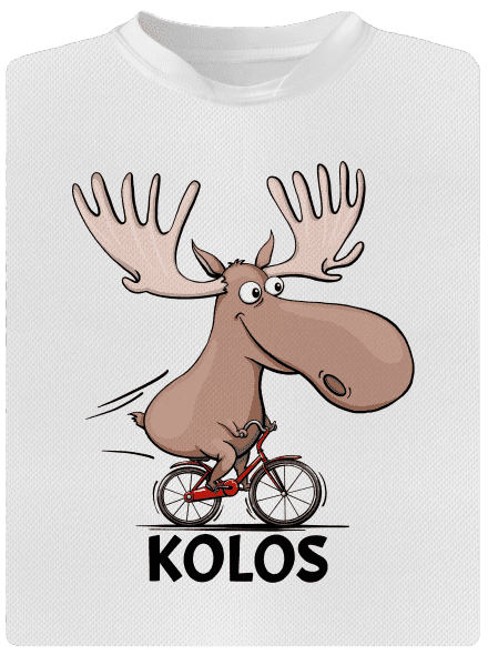 Kolos dětské sportovní tričko White
