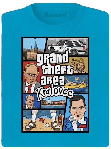 Královec dámské sportovní tričko Blue Atol