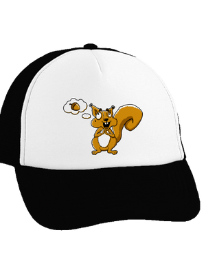 Doba ledová kšiltovka truckerka Black cap