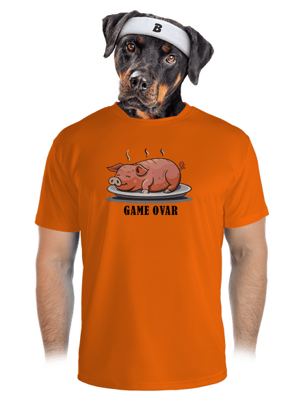 Game ovar pánské sportovní tričko Neon Orange