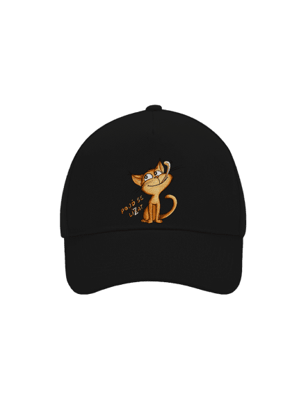 Pojď se lísat kšiltovka baseballka Black
