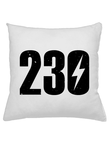 230 V polštář White