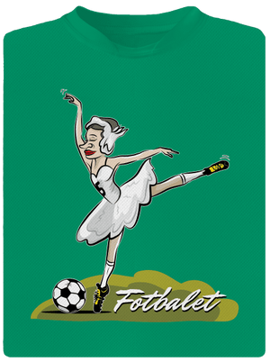 Fotbalet dětské sportovní tričko Kelly Green Mal