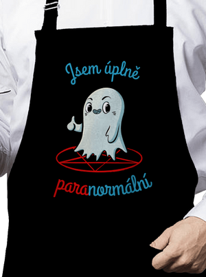 Jsem paranormální zástěra Black