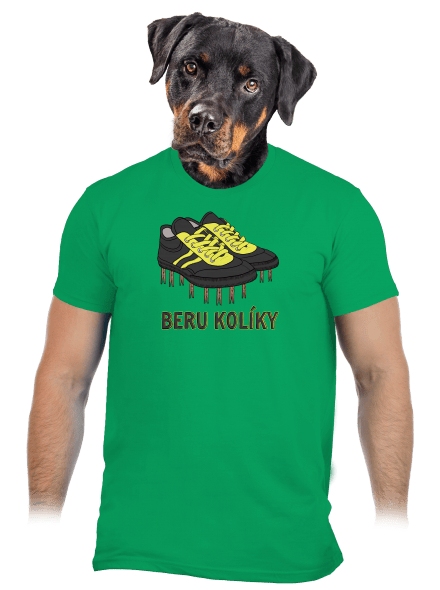 Beru kolíky pánské tričko Kelly Green