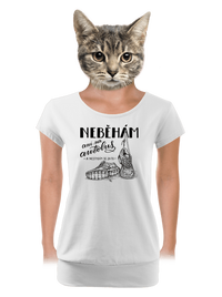 dámské tričko s lemem