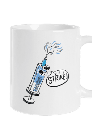 Stříkej klasický hrnek White