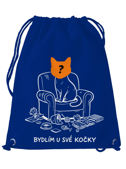 Bydlím u své kočky vak Royal Blue Mal