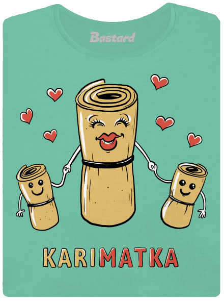 Karimatka dámské tričko premium Mint Mal