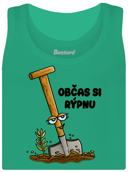 Občas si rýpnu dámské tílko klasické Mint Mal