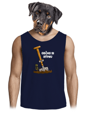 Občas si rýpnu pánské tílko French Navy