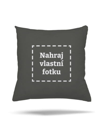 Vlastní potisk polštář Gray Pol