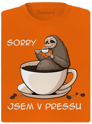 V pressu dámské sportovní tričko Neon Orange