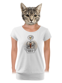 dámské tričko s lemem