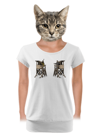 dámské tričko s lemem