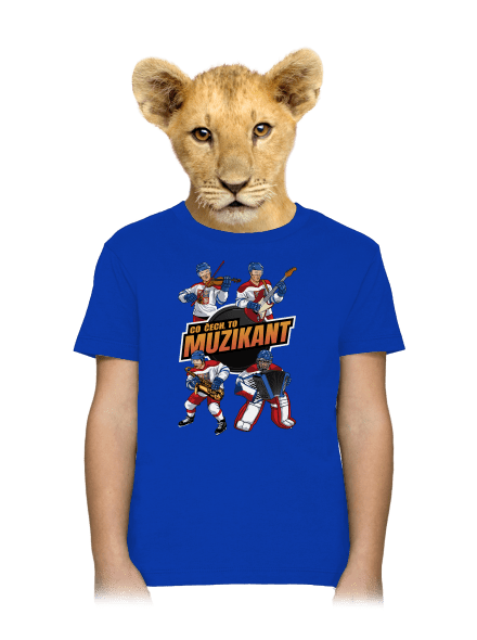 Co Čech, to hokejista dětské tričko Royal Blue