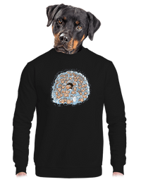unisex mikina bez kapuce
