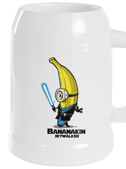 Bananakin Skywalker půllitr White