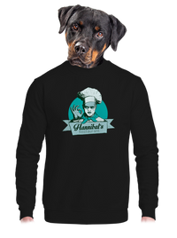 unisex mikina bez kapuce