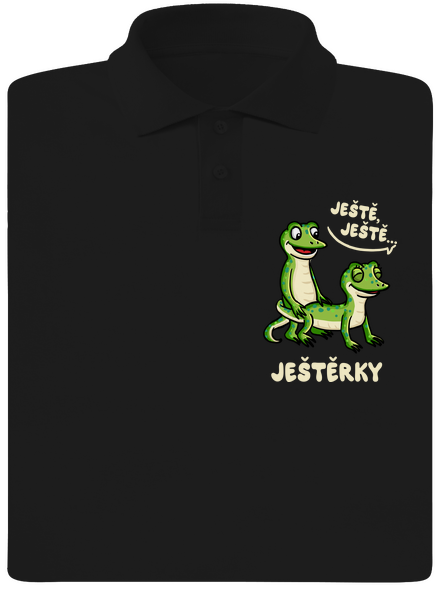 Ještě, ještě pánská polokošile Black
