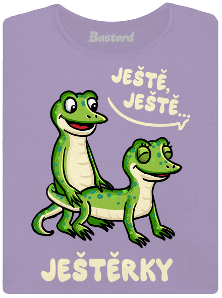 Ještě, ještě dámské tričko s lemem Lavender