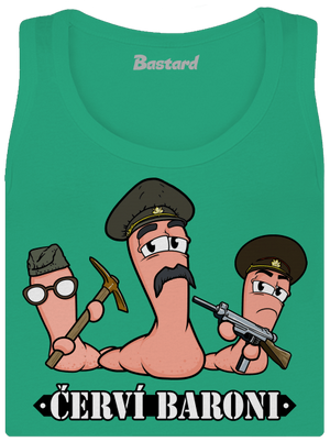 Červí baroni dámské tílko klasické Mint Mal