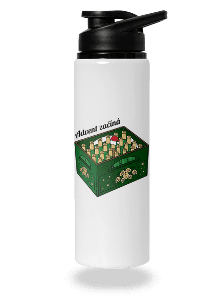 Advent začíná lahev na vodu White