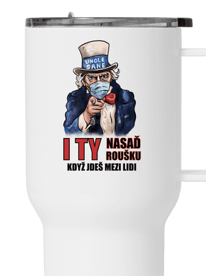 Nasaď roušku termohrnek White