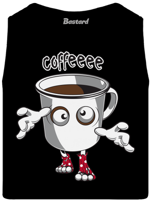 Zombie kafe pánské tílko Black