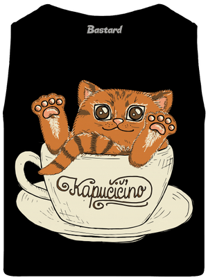 Kapučičíno pánské tílko Black