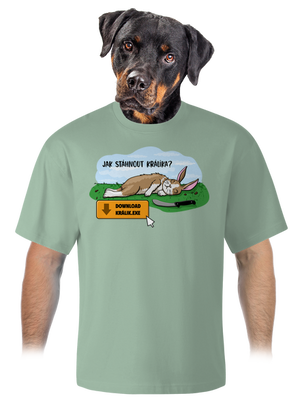 unisex tričko oversized