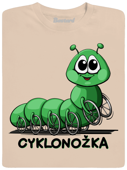 Cyklonožka pánské tričko Sand