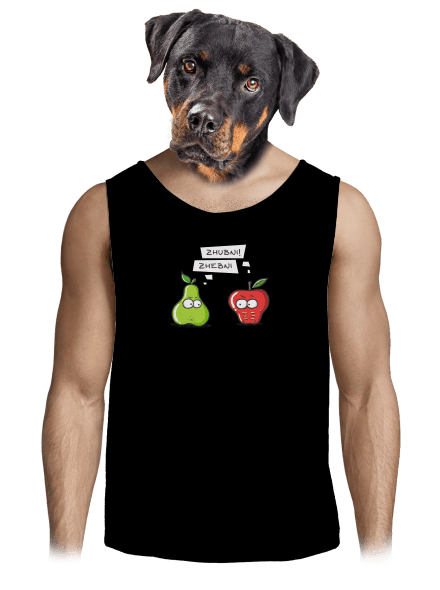 Zhubni! pánské tílko Black