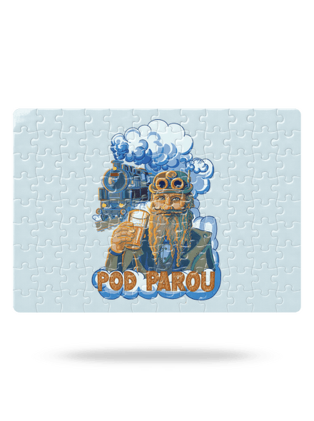 Pod parou puzzle White