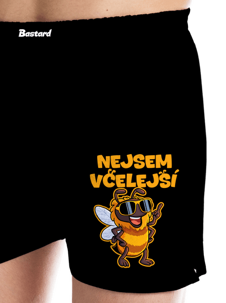 Nejsem včelejší pánské trenky Black