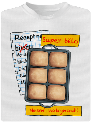 Buchty pánské sportovní tričko White