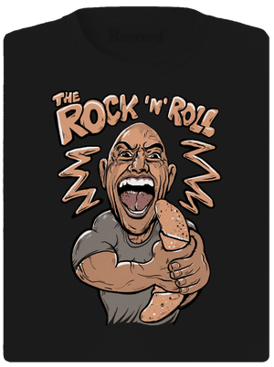 Rock and roll dámské sportovní tričko Black