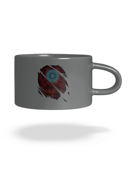 Ironman hrnek makronka Grey Macaron