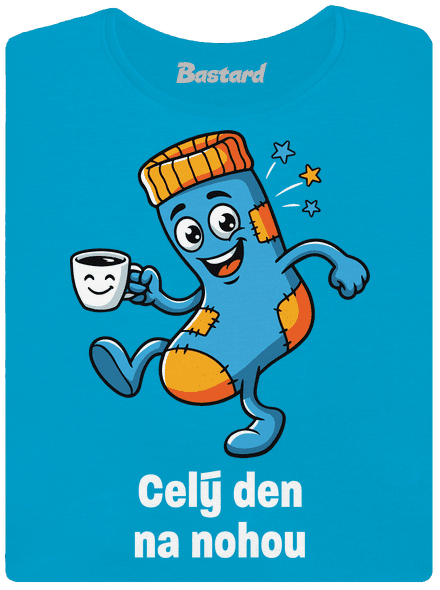 Na nohou dámské tričko Blue Atol