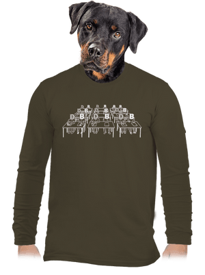 Cimrman: Debil, blbeček pánské dlouhý rukáv Urban Khaki