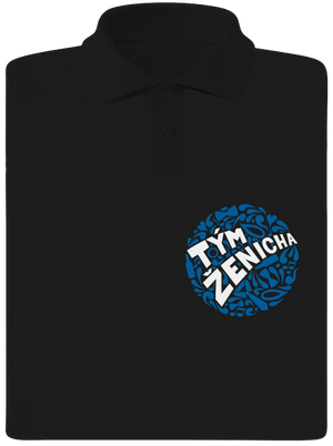 Tým ženicha pánská polokošile Black