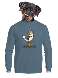 unisex mikina bez kapuce