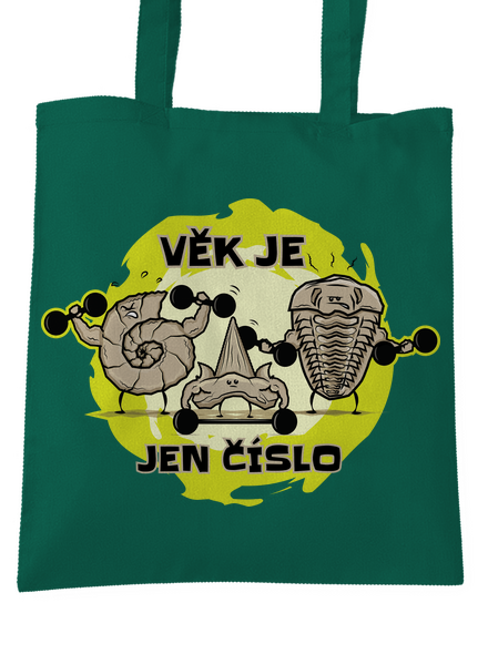Věk je jen číslo taška Bottle Green WM