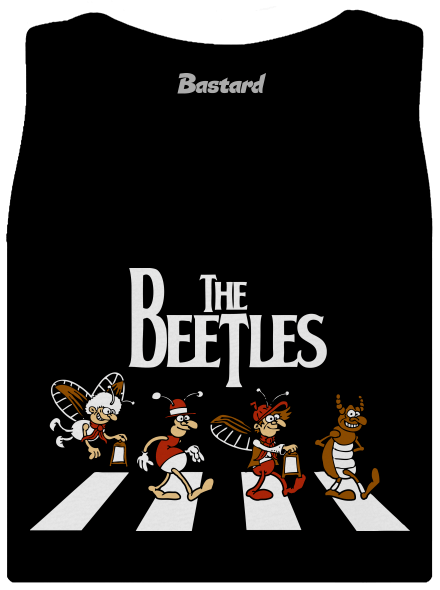 Beatles dámské tílko klasické Black