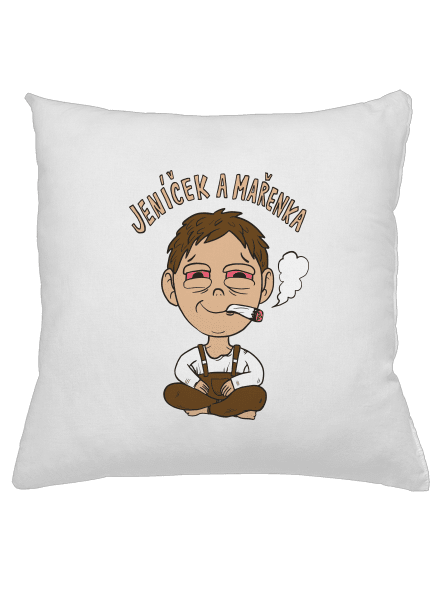 Jeníček a mařenka polštář White