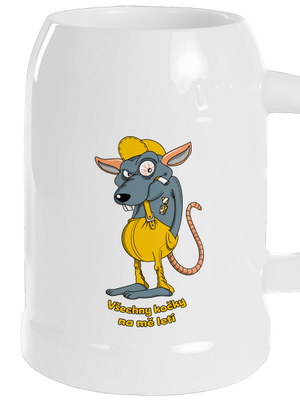 Myšák Casanova půllitr White